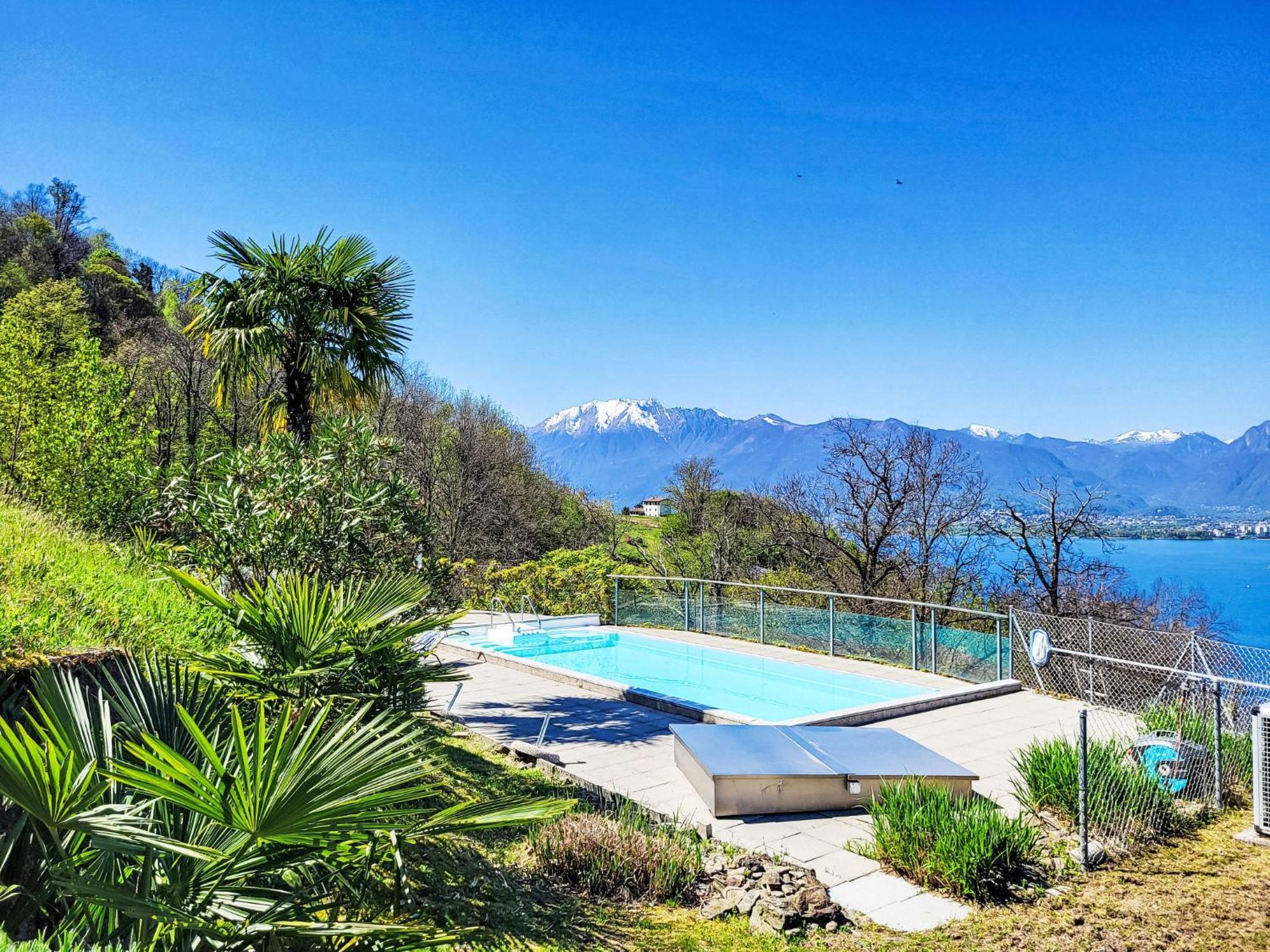 Apartment Vista Lago Maggiore 1-Floor Left By Interhome Gambarogno 외부 사진