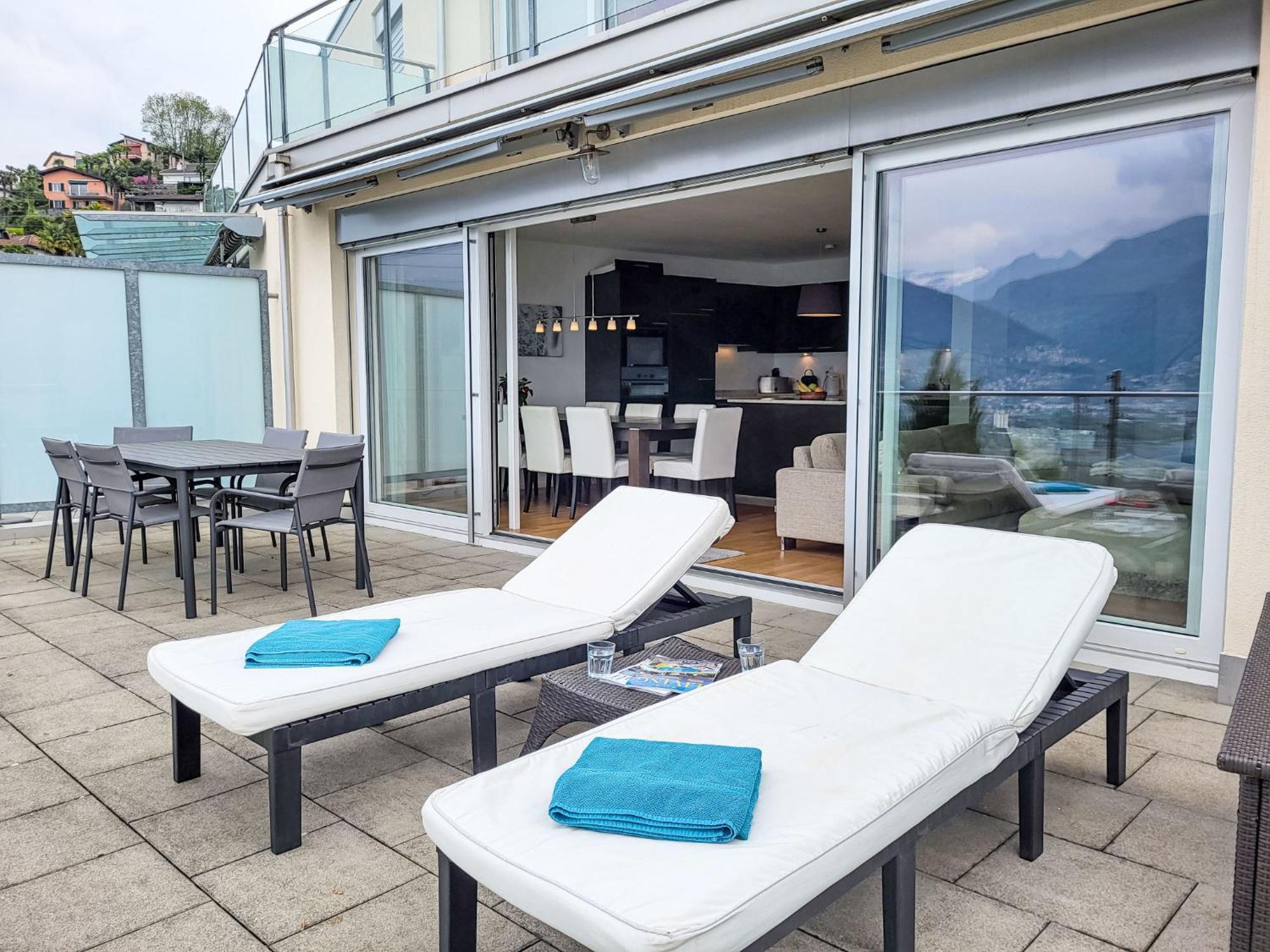 Apartment Vista Lago Maggiore 1-Floor Left By Interhome Gambarogno 외부 사진