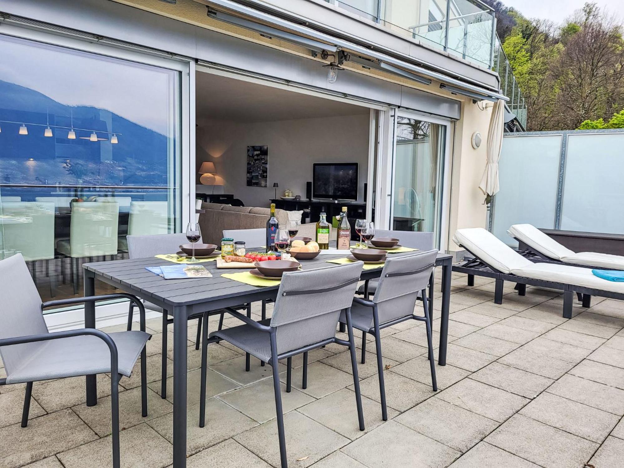 Apartment Vista Lago Maggiore 1-Floor Left By Interhome Gambarogno 외부 사진