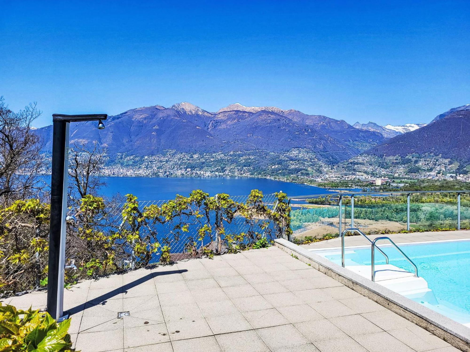 Apartment Vista Lago Maggiore 1-Floor Left By Interhome Gambarogno 외부 사진